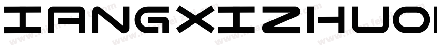 iangxizhuokai Regular字体转换